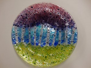 Aspen Trees in Bloom